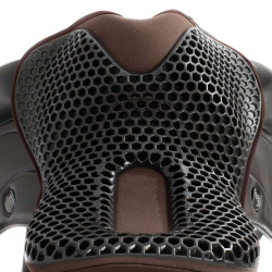 Couvre-siège amortisseur Acavallo Ortho Coccyx - Dressage Marron