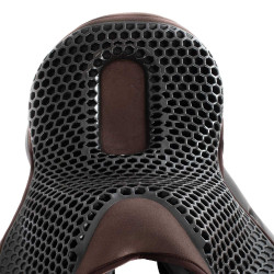 Couvre-siège amortisseur Acavallo Ortho Coccyx - Dressage Marron