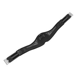 Anatomische singel Acavallo Gel & PVC Zwart Anatomische singel Acavallo Gel & PVC Zwart
