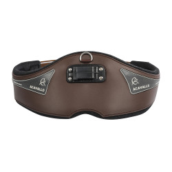 Sangle anatomique Acavallo Gel & PVC Marron