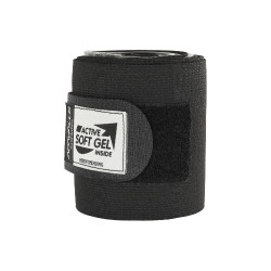 Bandes combi Acavallo gel et élastique Noir