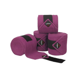 Bandes de polo LeMieux Luxury Prune Violet