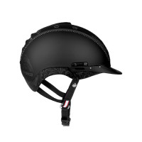 Casque Casco Mistrall 2 Noir mat / décor floral