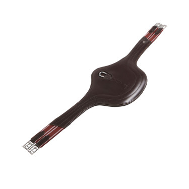 Sangle bavette obstacle en cuir Desiree Equestro Noir Sangle bavette obstacle en cuir Desiree Equestro Noir