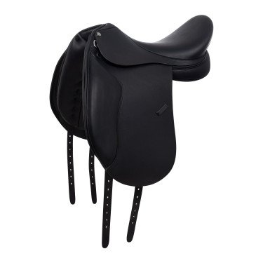 Dressuurzadel met lange kniewrongen Aachen Equestro