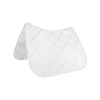 Technische stoffen dressuurdeken met GP Equestro-logo Wit / wit Technische stoffen dressuurdeken met GP Equestro-logo Wit / wit