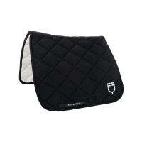 Tapis de dressage en tissu technique édition Black Line Equestro Bouquet orchidée Tapis de dressage en tissu technique édition Black Line Equestro Bouquet orchidée