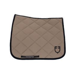 Tapis de dressage en tissu technique édition Black Line Equestro Walnut Marron Tapis de dressage en tissu technique édition Black Line Equestro Walnut Marron