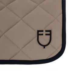 Tapis de dressage en tissu technique édition Black Line Equestro Walnut Marron Tapis de dressage en tissu technique édition Black Line Equestro Walnut Marron