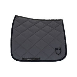 Tapis de dressage en tissu technique édition Black Line Equestro Asphalte Gris