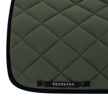 Technische stof dressuurdeken Black Line Equestro editie Donkergroen / zwart