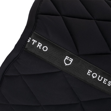 Technische stof dressuurdeken Black Line Equestro editie Zwart