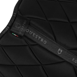 Technische stoffen dressuurdeken met GP Equestro-logo Zwart / zwart