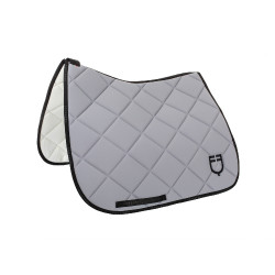 Technische stoffen dressuurdeken met GP Equestro-logo Grijs / zwart