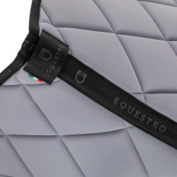 Technische stoffen dressuurdeken met GP Equestro-logo Grijs / zwart