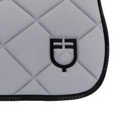 Technische stoffen dressuurdeken met GP Equestro-logo Grijs / zwart