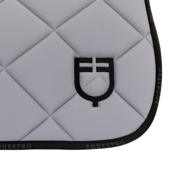 Technische stoffen dressuurdeken met GP Equestro-logo Grijs / zwart