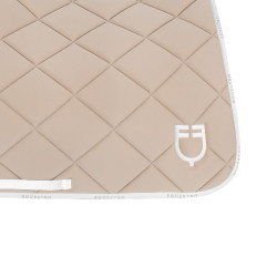 Tapis de dressage en tissu technique avec logo GP Equestro Sable / blanc Beige