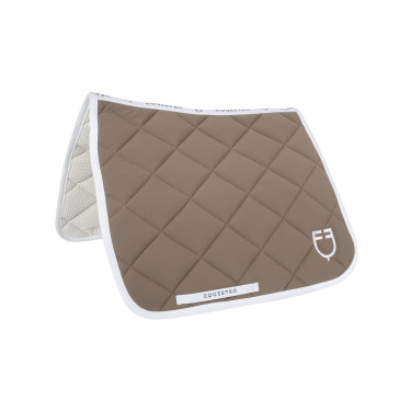 Tapis de dressage en tissu technique avec logo brodé White Line Equestro Tapis de dressage en tissu technique avec logo brodé White Line Equestro
