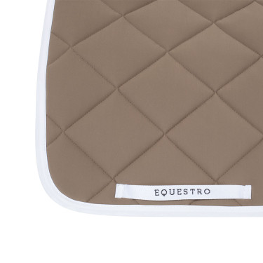 Technische stof dressuurdek met geborduurd logo White Line Equestro Technische stof dressuurdek met geborduurd logo White Line Equestro