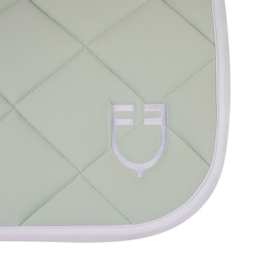 Tapis de dressage en tissu technique avec logo brodé White Line Equestro Tapis de dressage en tissu technique avec logo brodé White Line Equestro