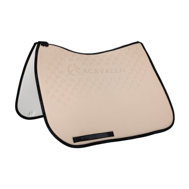 Tapis de dressage en lycra avec grip en gel et dessous en fibre de bambou Acavallo