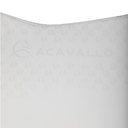 Lycra dressuurpad met gelgrip en bamboevezel aan de onderzijde Acavallo Wit / wit Lycra dressuurpad met gelgrip en bamboevezel aan de onderzijde Acavallo Wit / wit