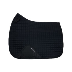 Tapis de dressage en coton modelé Equestro Noir