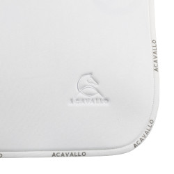 Tapis de dressage carré Louvre Acavallo Blanc