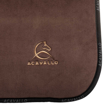 Tapis de dressage carré Louvre Acavallo Marron