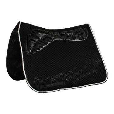 Vierkante dressuurpad van traagschuim met gelgrip en 3D-spacer Acavallo Vierkante dressuurpad van traagschuim met gelgrip en 3D-spacer Acavallo
