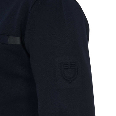 Heren sweatshirt in interlock met ronde hals Equestro Heren sweatshirt in interlock met ronde hals Equestro
