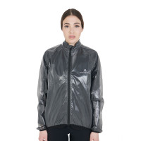 Unisex waterafstotende en windjack Equestro Zwart
