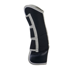 Set de protection de transport avec protège-queue Equestro Noir Set de protection de transport avec protège-queue Equestro Noir