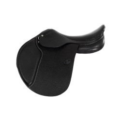 Selle obstacle Veneziano avec panneaux en laine Acavallo Noir Selle obstacle Veneziano avec panneaux en laine Acavallo Noir