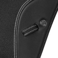 Zadel obstacle KC Race 2.6 Professional met boom van carbon en kevlar Acavallo Zwart Zadel obstacle KC Race 2.6 Professional met boom van carbon en kevlar Acavallo Zwart