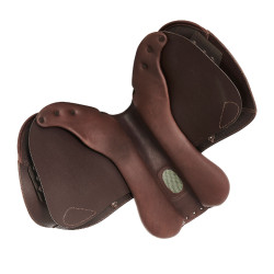 Selle obstacle KC Race 2.6 Professional avec arçon en carbone et kevlar Acavallo Marron foncé
