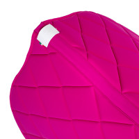 Tapis de selle CSO Equestro Fuchsia / noir Rose