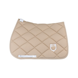Tapis de selle CSO Equestro Sable / blanc Beige Tapis de selle CSO Equestro Sable / blanc Beige