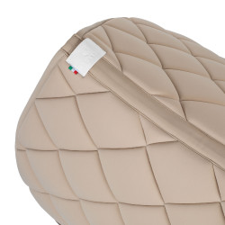 Tapis de selle CSO Equestro Sable / blanc Beige Tapis de selle CSO Equestro Sable / blanc Beige