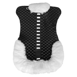 Amortisseur Piuma Respira Eva Acavallo Mouton blanc Noir Amortisseur Piuma Respira Eva Acavallo Mouton blanc Noir