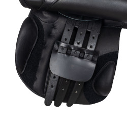 Selle d'équitation en cuir Mercury Equestro Noir