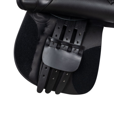 Selle d'équitation en cuir Mercury Equestro Noir