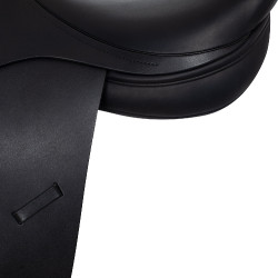Selle d'équitation en cuir Mercury Equestro Noir