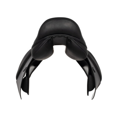 Selle d'équitation en cuir Mercury Equestro Noir
