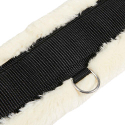 Nylon hindernisriem met synthetische wol Candice Equestro Nylon hindernisriem met synthetische wol Candice Equestro