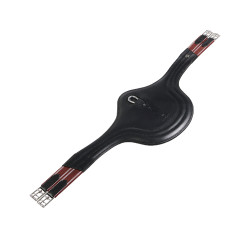 Sangle bavette obstacle en cuir Desiree Equestro Noir Sangle bavette obstacle en cuir Desiree Equestro Noir
