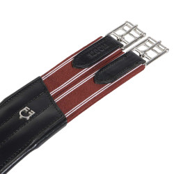 Sangle bavette obstacle en cuir Desiree Equestro Noir Sangle bavette obstacle en cuir Desiree Equestro Noir