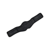 Sangle de dressage en cuir avec logo gravé Equestro Noir Sangle de dressage en cuir avec logo gravé Equestro Noir