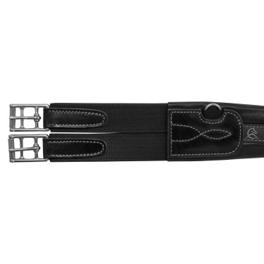 Sangle anatomique obstacle en cuir souple Acavallo Sangle anatomique obstacle en cuir souple Acavallo